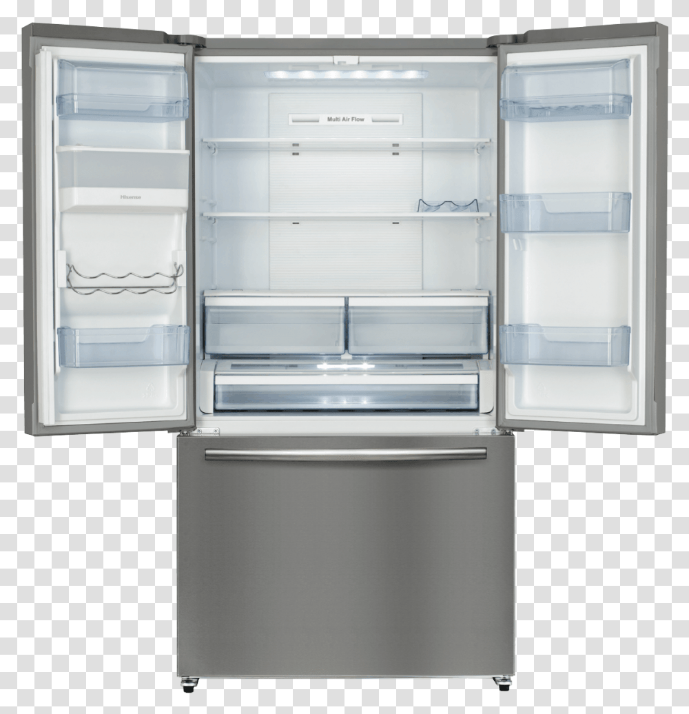 Hisense Hr6fdff630s 630 Litre French Door Refrigerator Samsung Refrigerator, Appliance Transparent Png