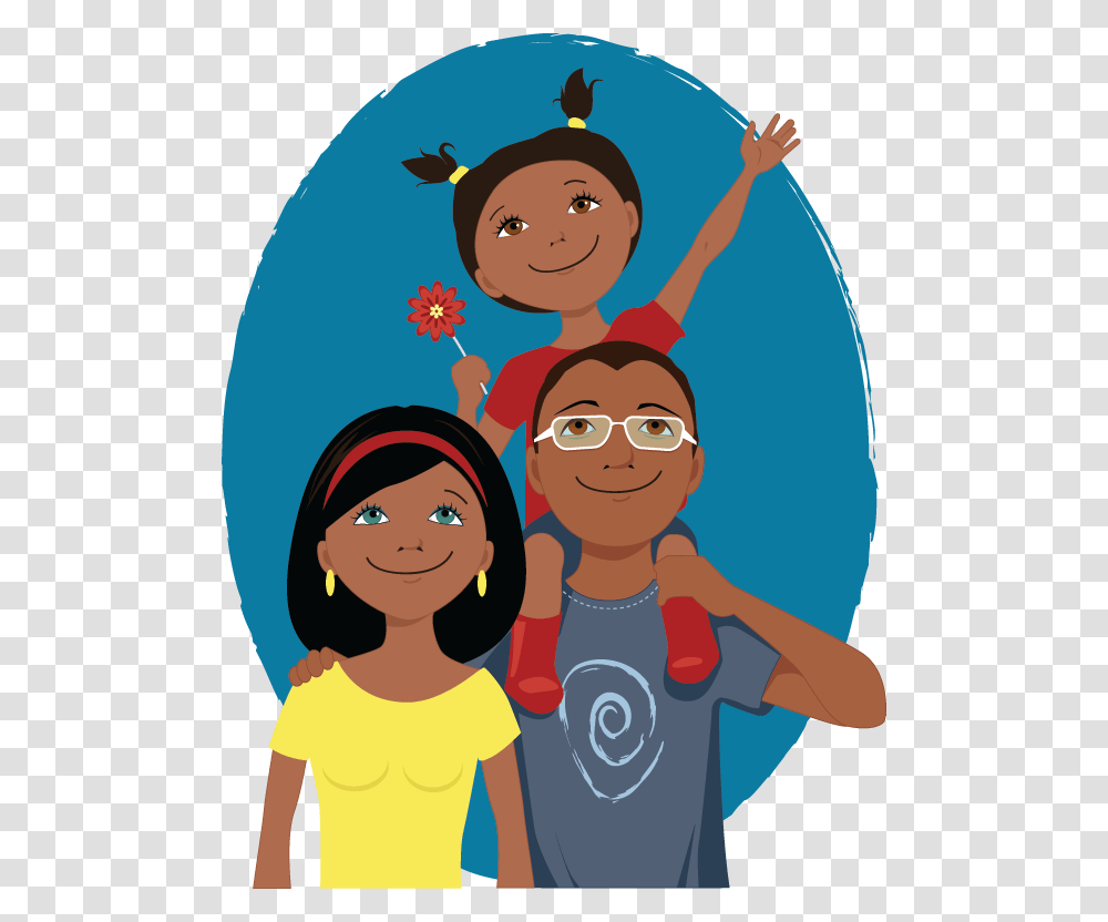 Hispanic Family Clipart, Person, Teen, Female, People Transparent Png