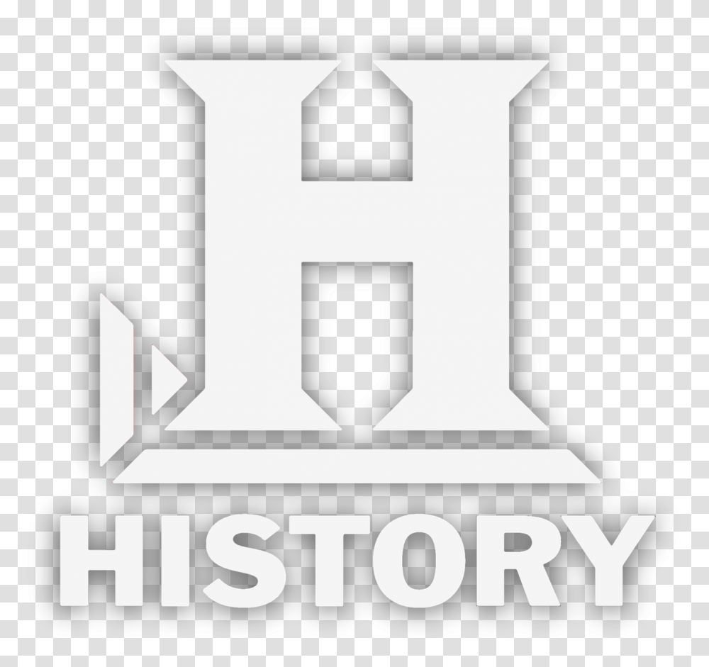 History Channel Logo Black And White, Number, Alphabet Transparent Png