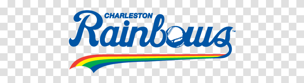 History Charleston Rainbows Charleston Rainbows Baseball Logo, Light, Text, Lighting, Neon Transparent Png