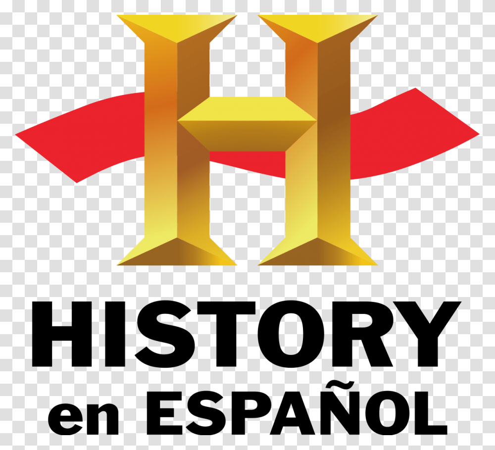 History En Espanol Logo, Cross, Gold, Trophy Transparent Png