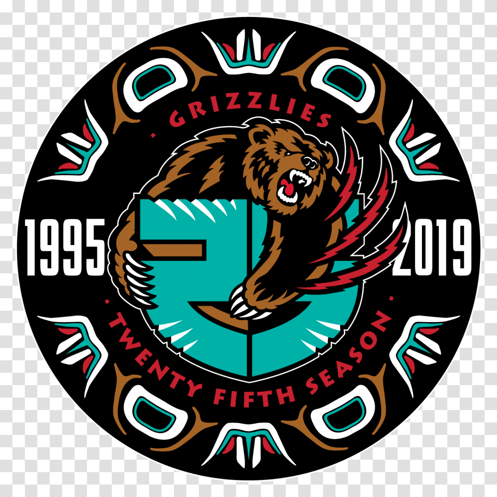 History For The Taking Memphis Grizzlies Memphis Grizzlies Anniversary Logo, Symbol, Trademark, Text, Badge Transparent Png