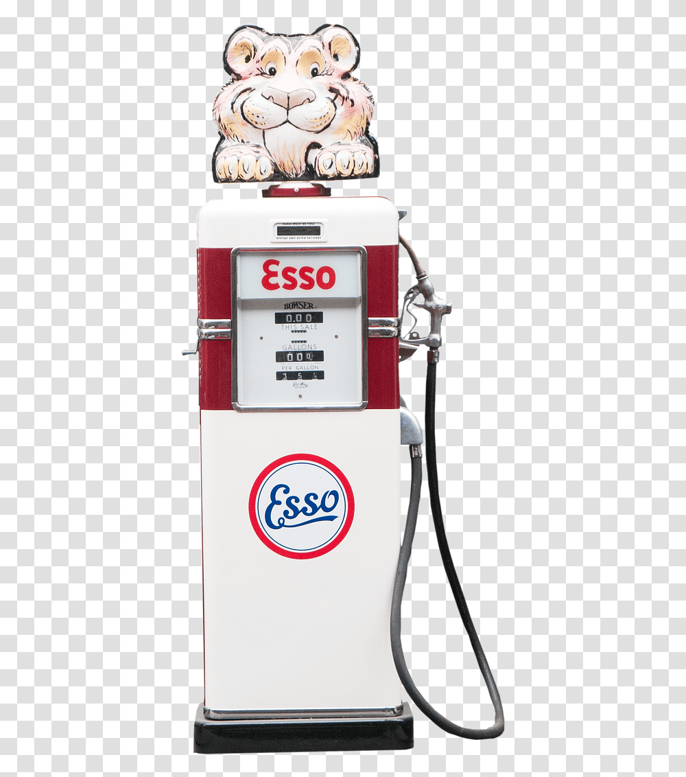 History Of Gas Pump, Machine, Petrol, Gas Station Transparent Png