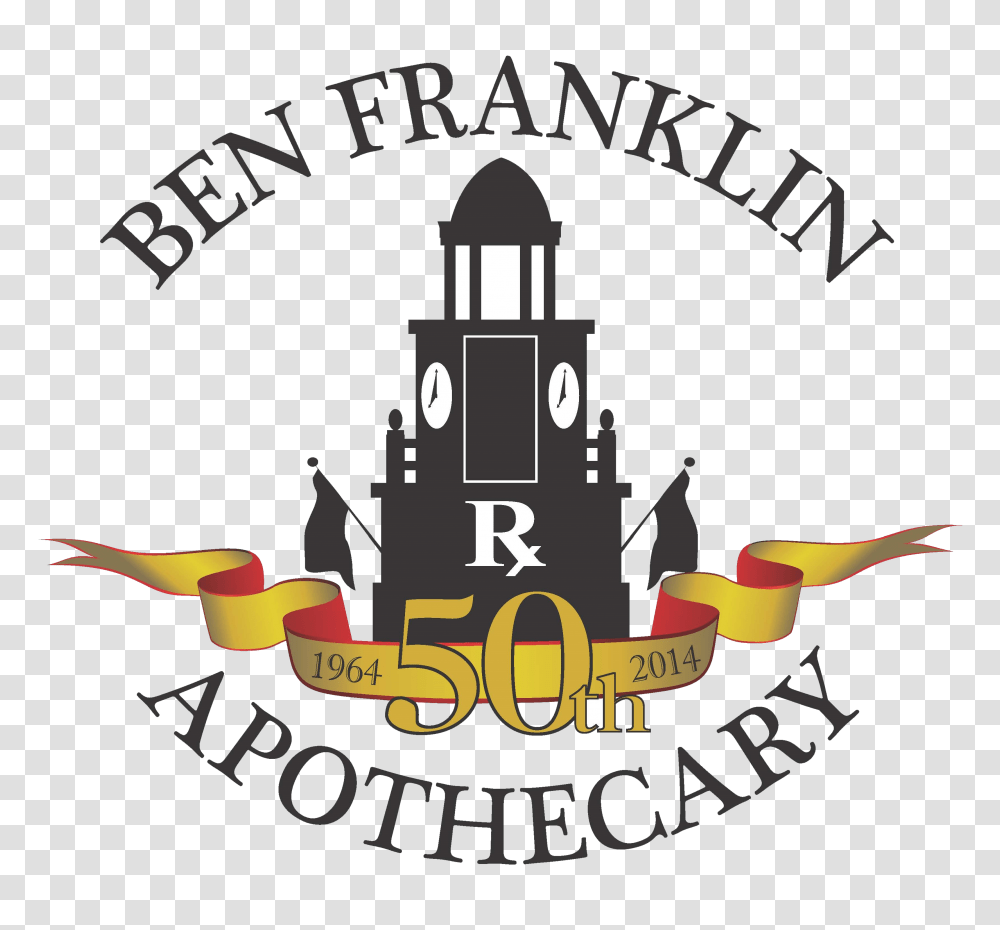 History Of Our Store Ben Franklin Apothecary Duncanville Tx, Logo, Building Transparent Png