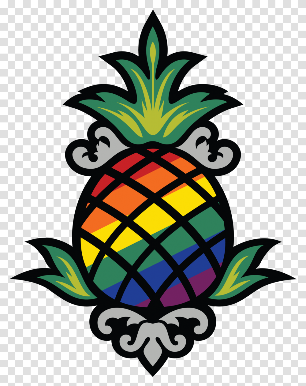 History Of Pride And Events Calendar - Staypineapple Blog Pineapples, Graphics, Art, Pattern, Floral Design Transparent Png