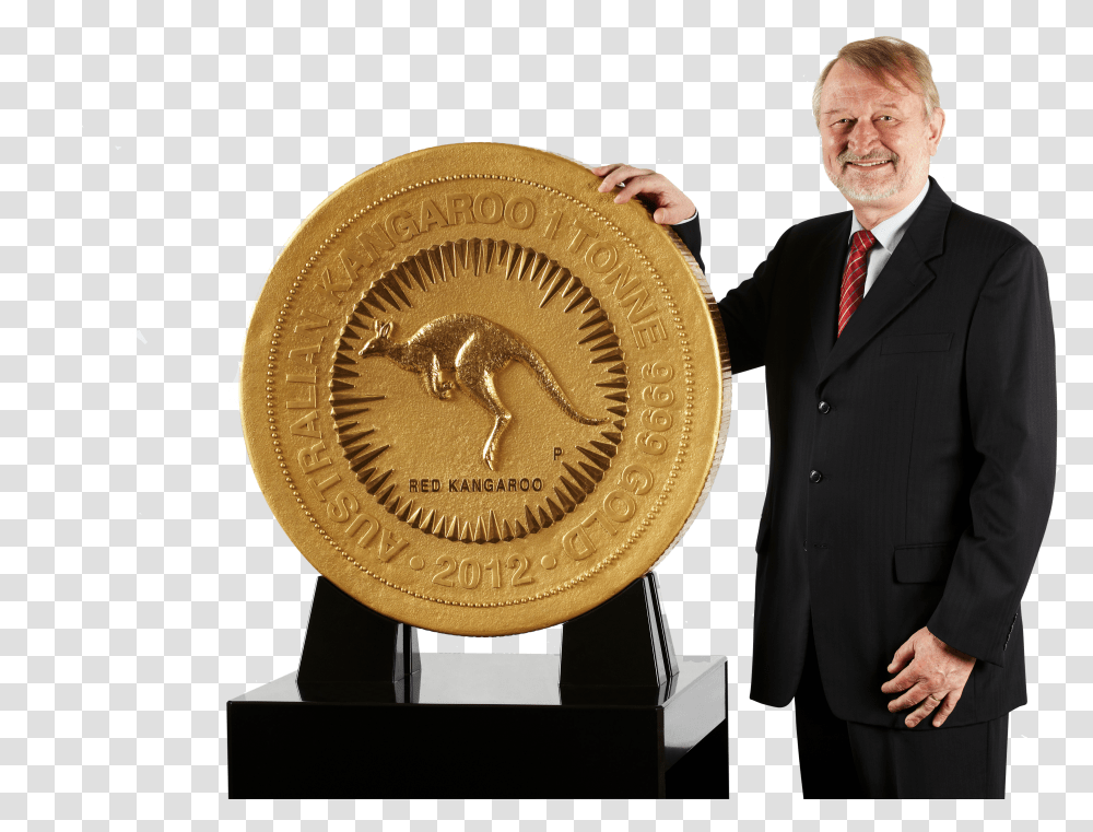 History Of The Australian Gold Nugget Refinery Worlds Largest Gold Coin Transparent Png