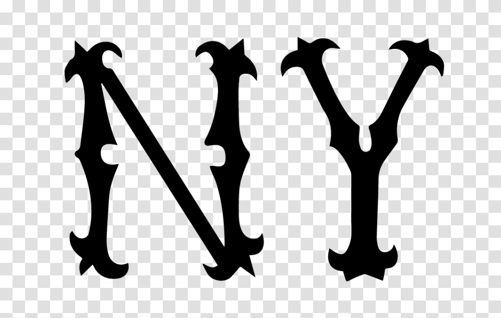 History Of The New York Yankees Logo Fine Print Art, Axe, Tool, Stencil, Silhouette Transparent Png