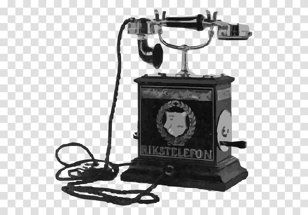 History Of The Telephone Download, Electronics, Dial Telephone, Lawn Mower, Tool Transparent Png