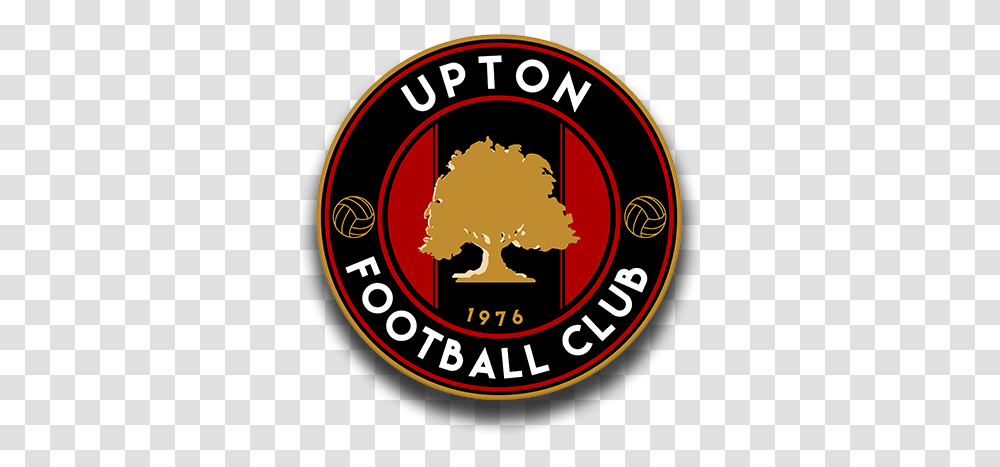 History Upton Football Club Red Triangle Logo, Symbol, Label, Text, Building Transparent Png
