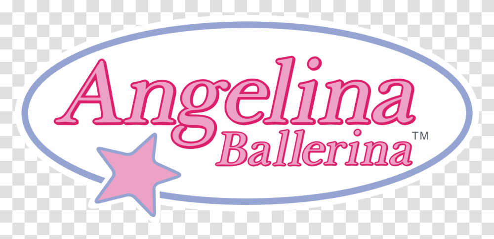 Hit Entertainment Angelina Ballerina Logo, Label, Alcohol, Beverage Transparent Png
