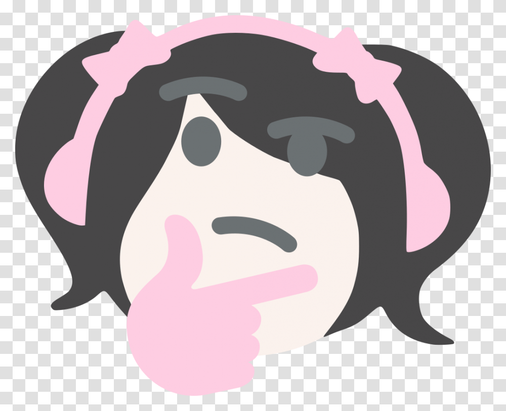 Hit Or Miss Thinking Emoji, Pillow, Cushion, Head, Seed Transparent Png