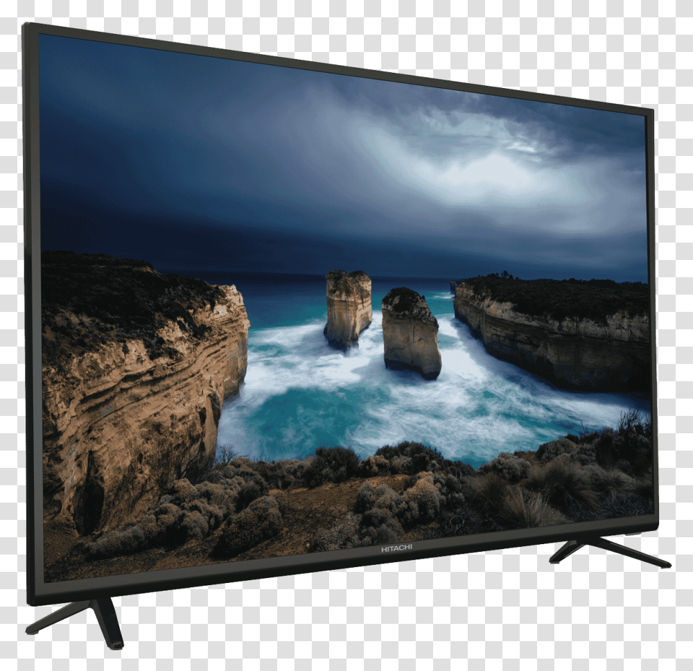 Hitachi 40 Smart Tv, Monitor, Screen, Electronics, LCD Screen Transparent Png