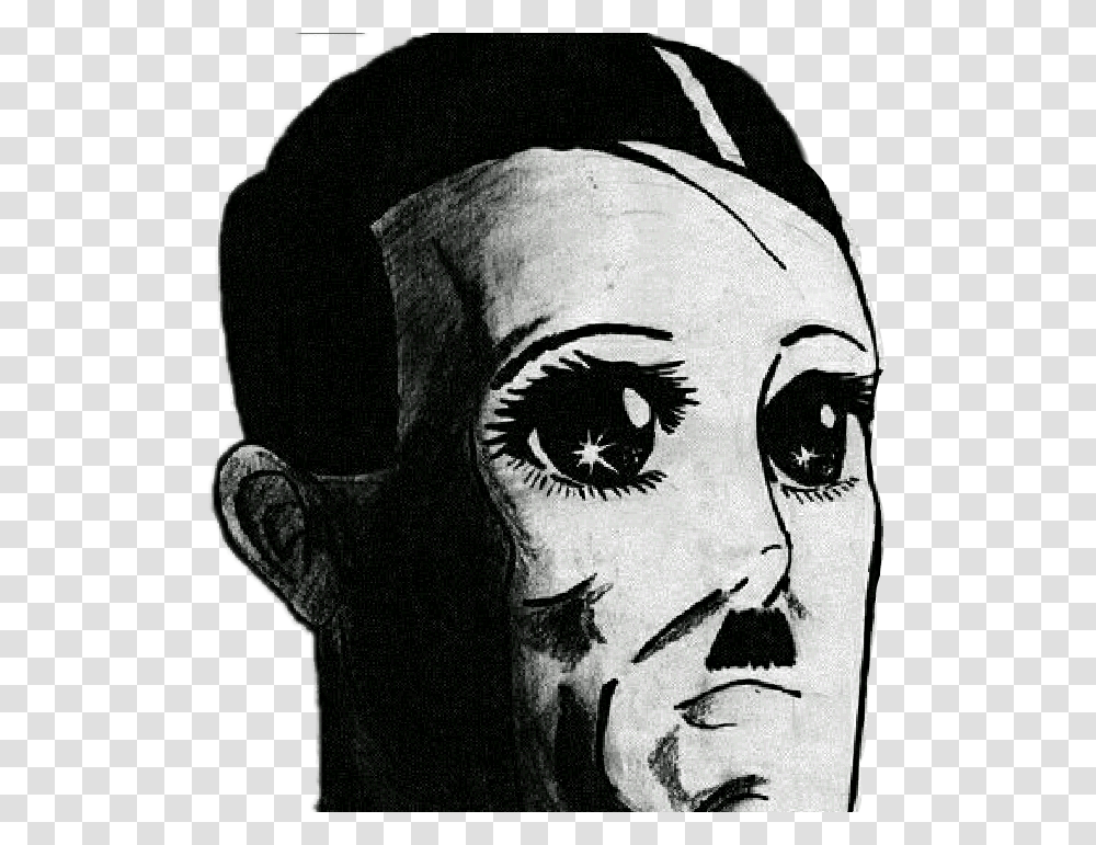 Hitler Anime Eyes, Performer, Person, Human, Face Transparent Png