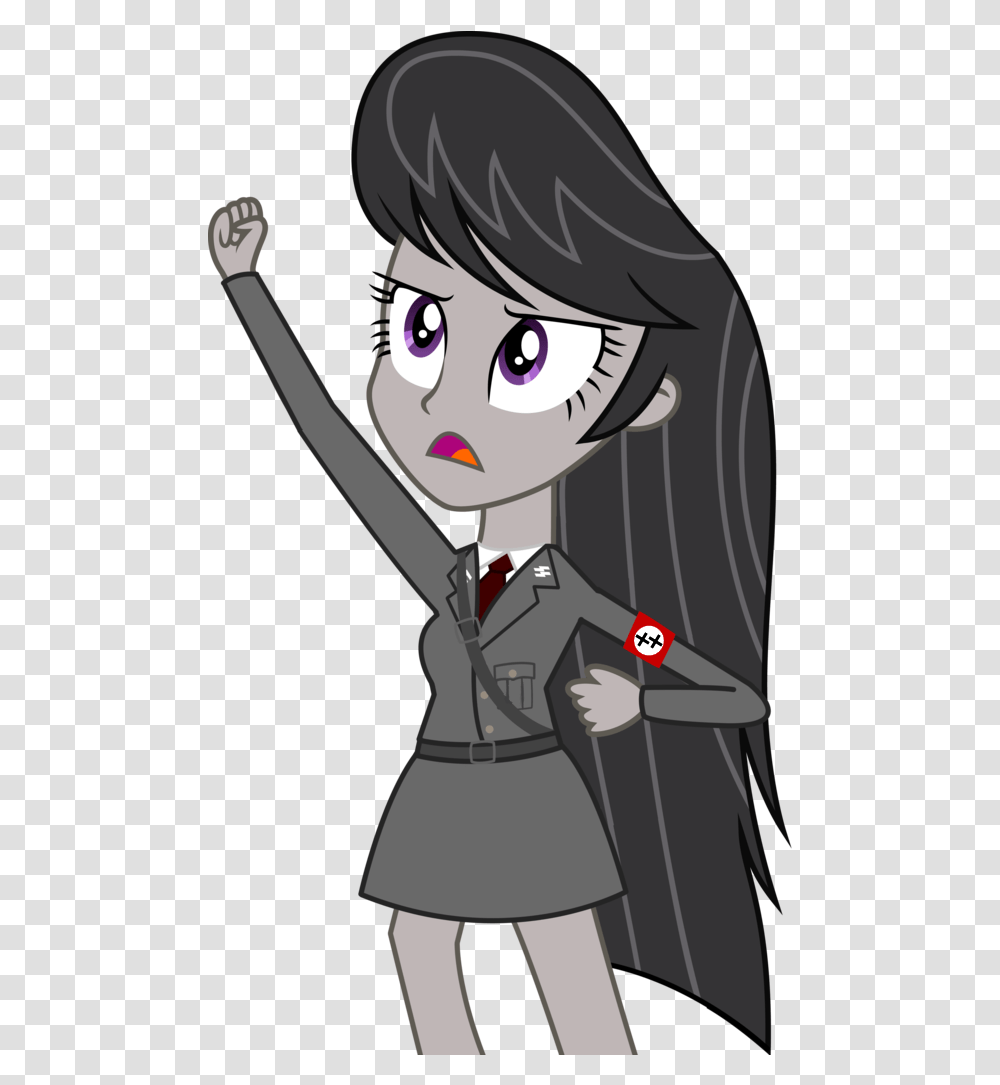 Hitler Anime Girl, Book, Comics, Manga Transparent Png