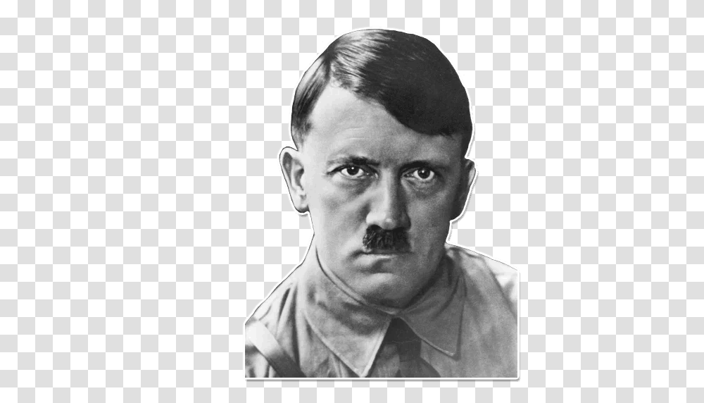 Hitler Black And White Adolf Hitler No Background, Head, Face, Person, Human Transparent Png