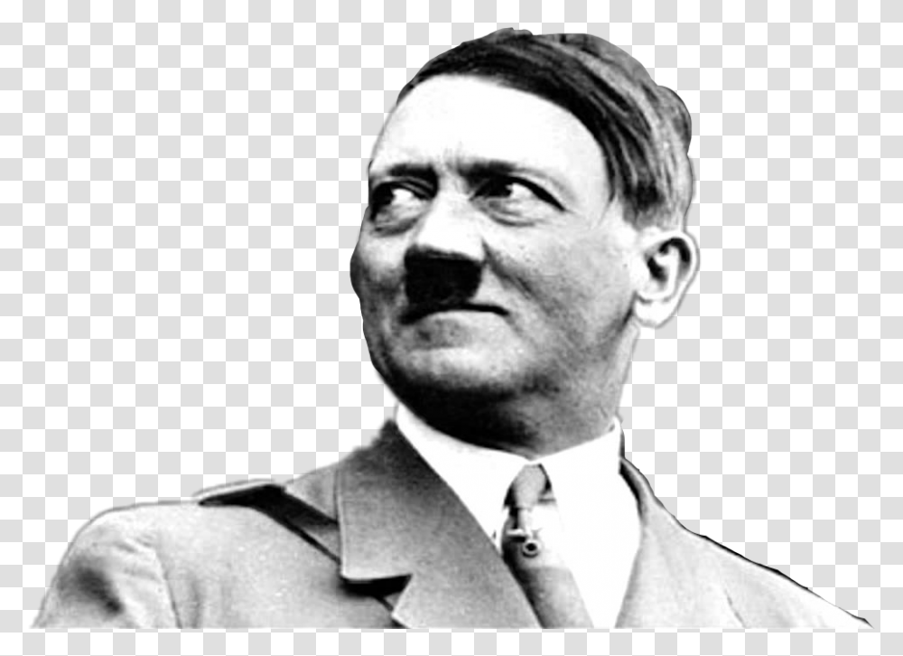 Hitler Freetoedit Adolf Hitler Meme Face, Person, Head, Military Transparent Png