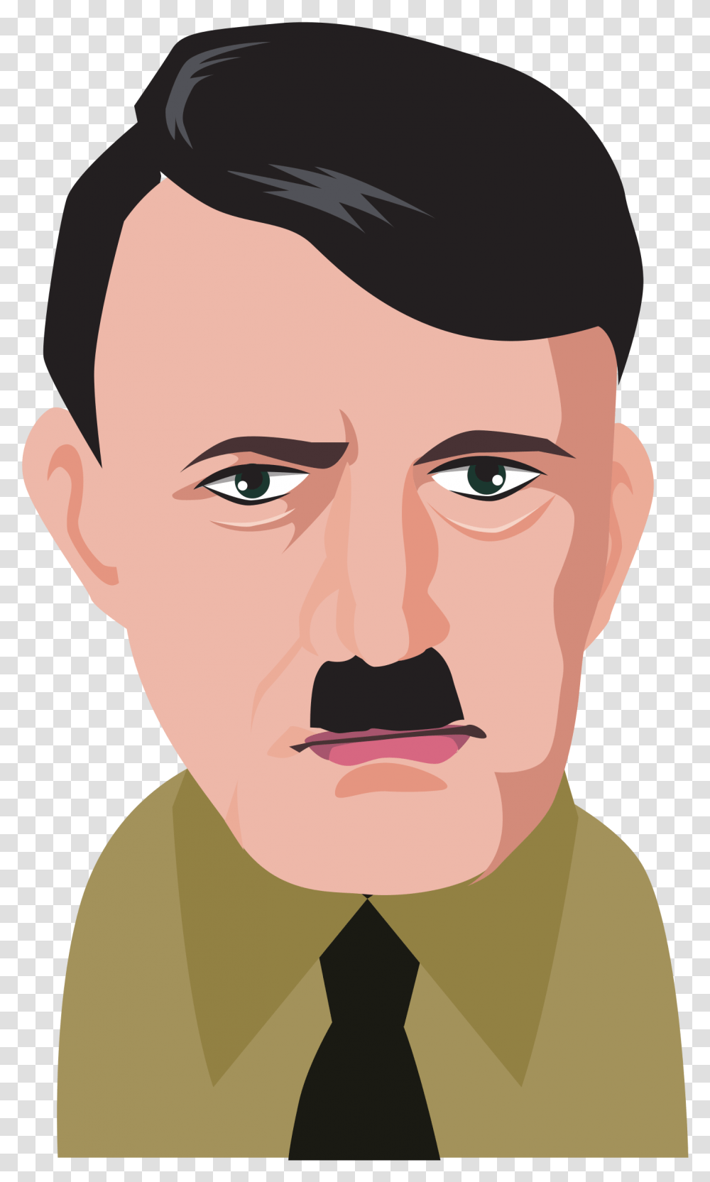 Hitler Image Background Nazi Clipart, Face, Person, Human, Mustache Transparent Png