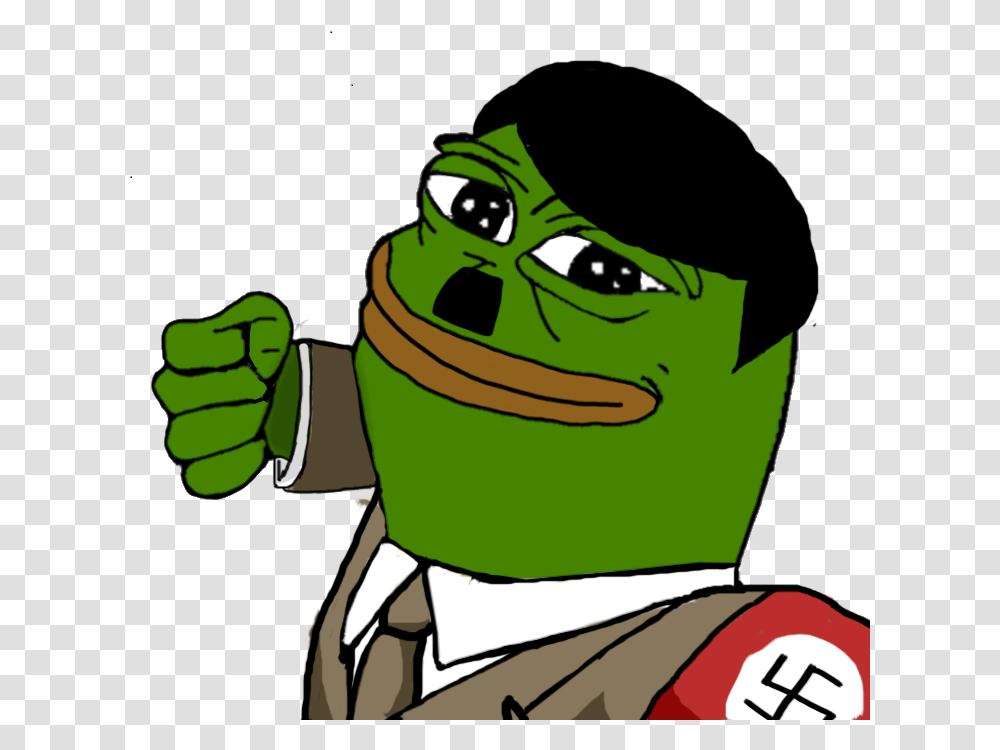 Hitler Pepe, Hand, Animal Transparent Png