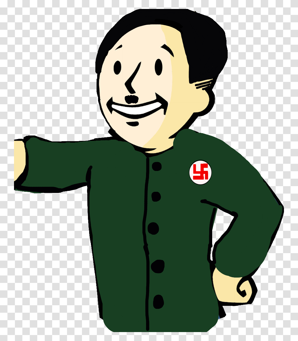 Hitler Vaultboy Meme Memes Freetoedit Fallout 3 Vault Tec Guy, Person, Human, Face, Performer Transparent Png