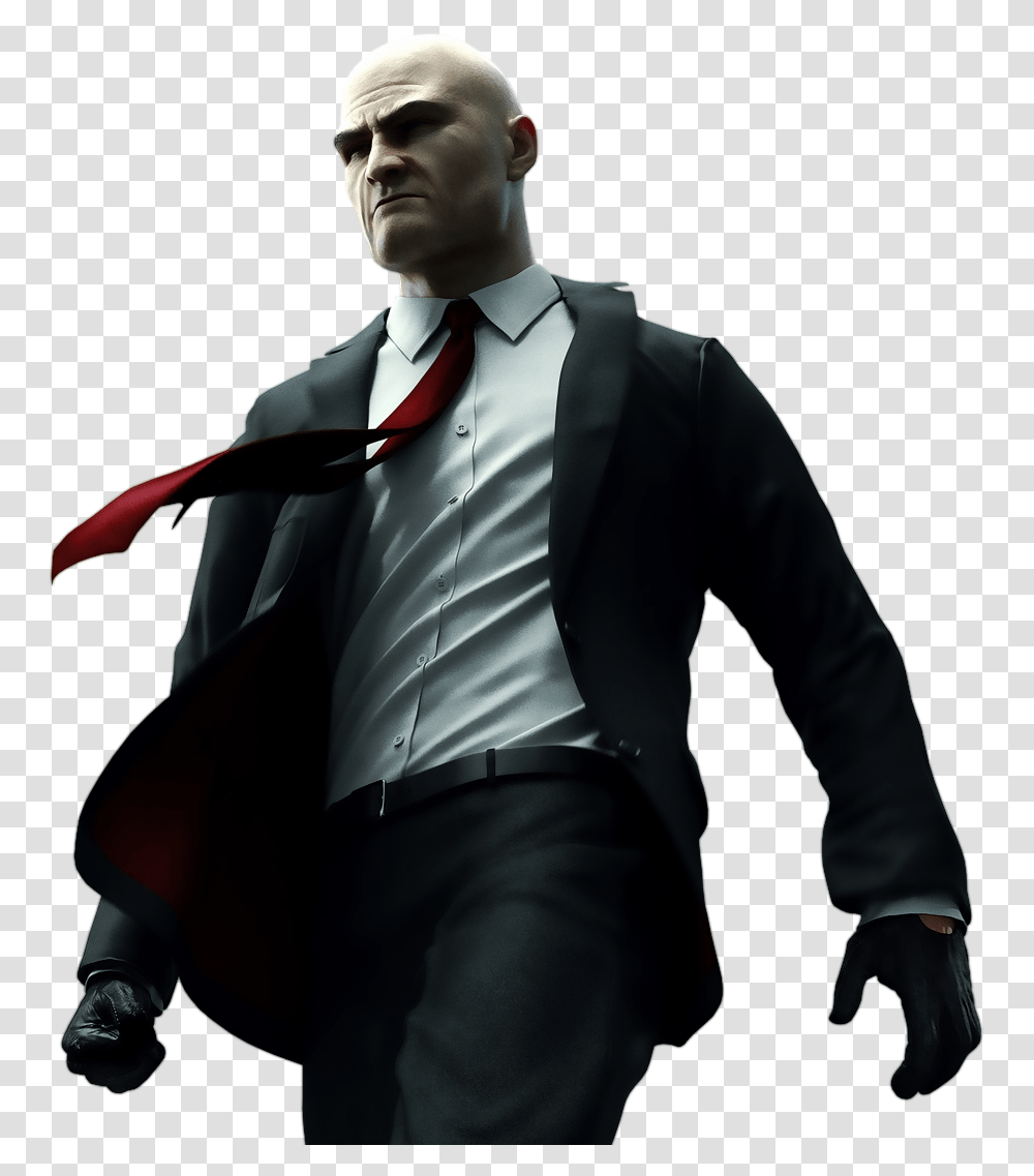 Hitman, Character, Suit, Overcoat Transparent Png