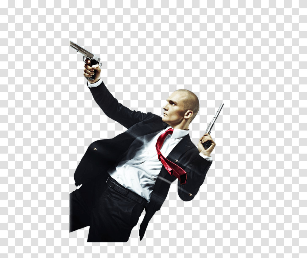 Hitman, Character, Gun, Weapon Transparent Png