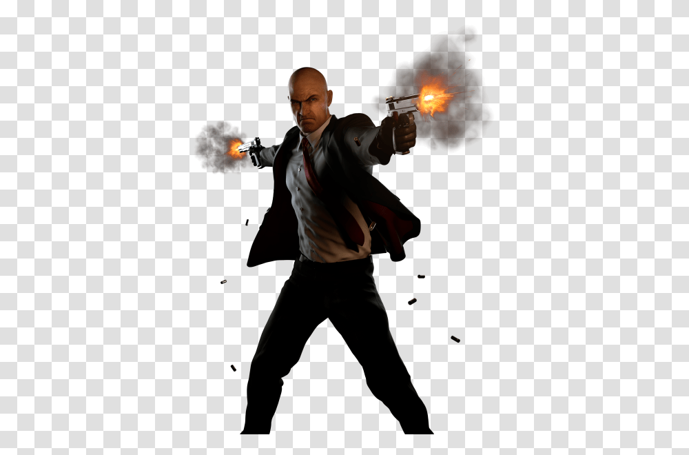 Hitman, Character, Person, Duel, Weapon Transparent Png