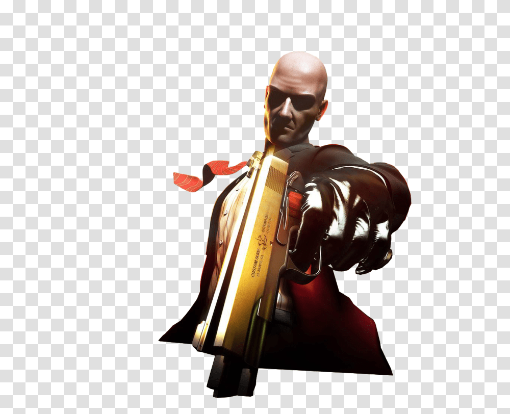Hitman, Character, Person, Musician, Musical Instrument Transparent Png