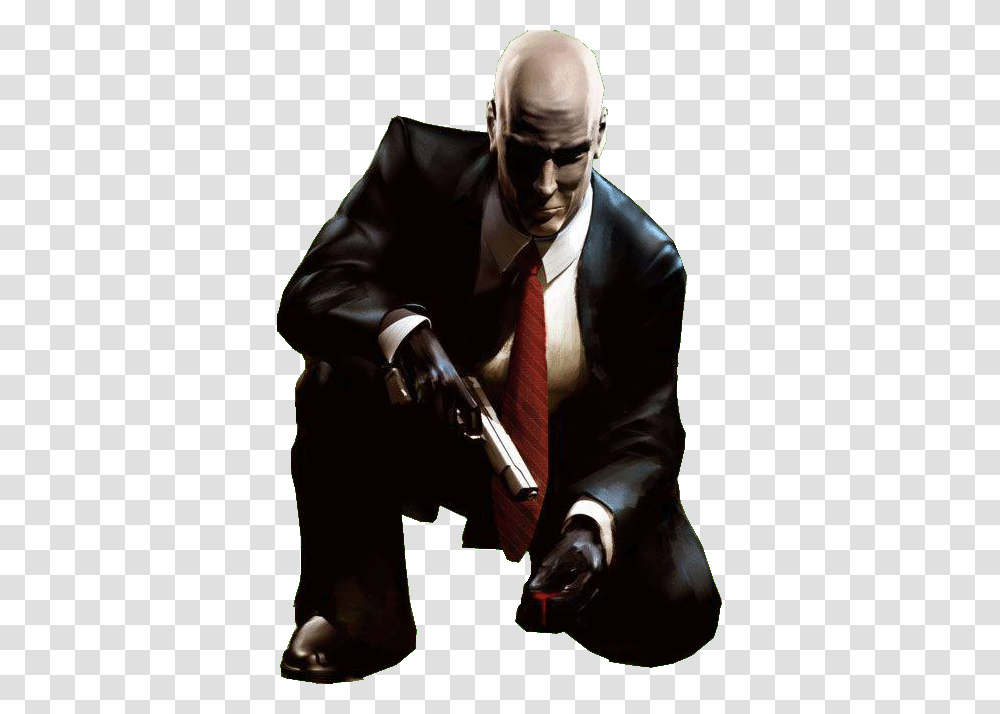 Hitman, Character, Person, Weapon, Gun Transparent Png