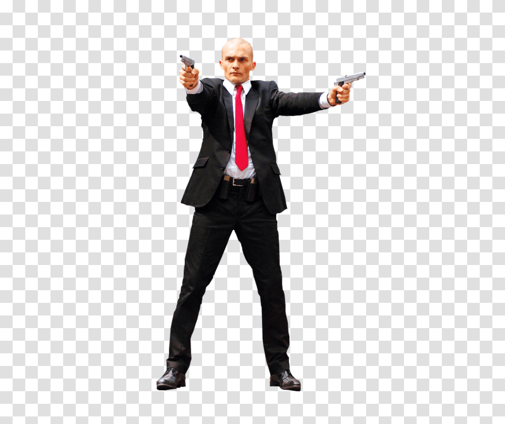 Hitman, Character, Suit, Overcoat Transparent Png