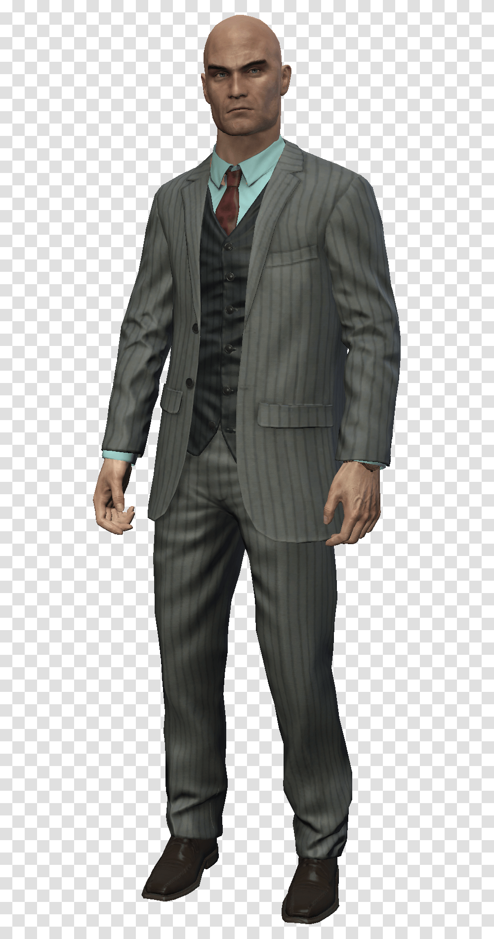 Hitman, Character, Suit, Overcoat Transparent Png – Pngset.com