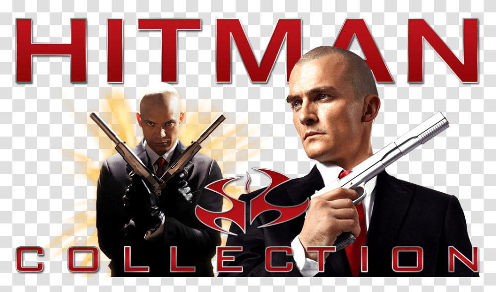 Hitman Collection Image Hitman Movie Collection, Person, Poster, Advertisement, Leisure Activities Transparent Png
