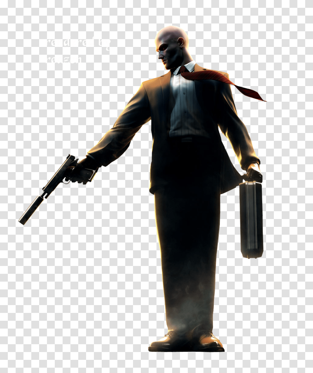 Hitman, Person, Photography, Briefcase Transparent Png