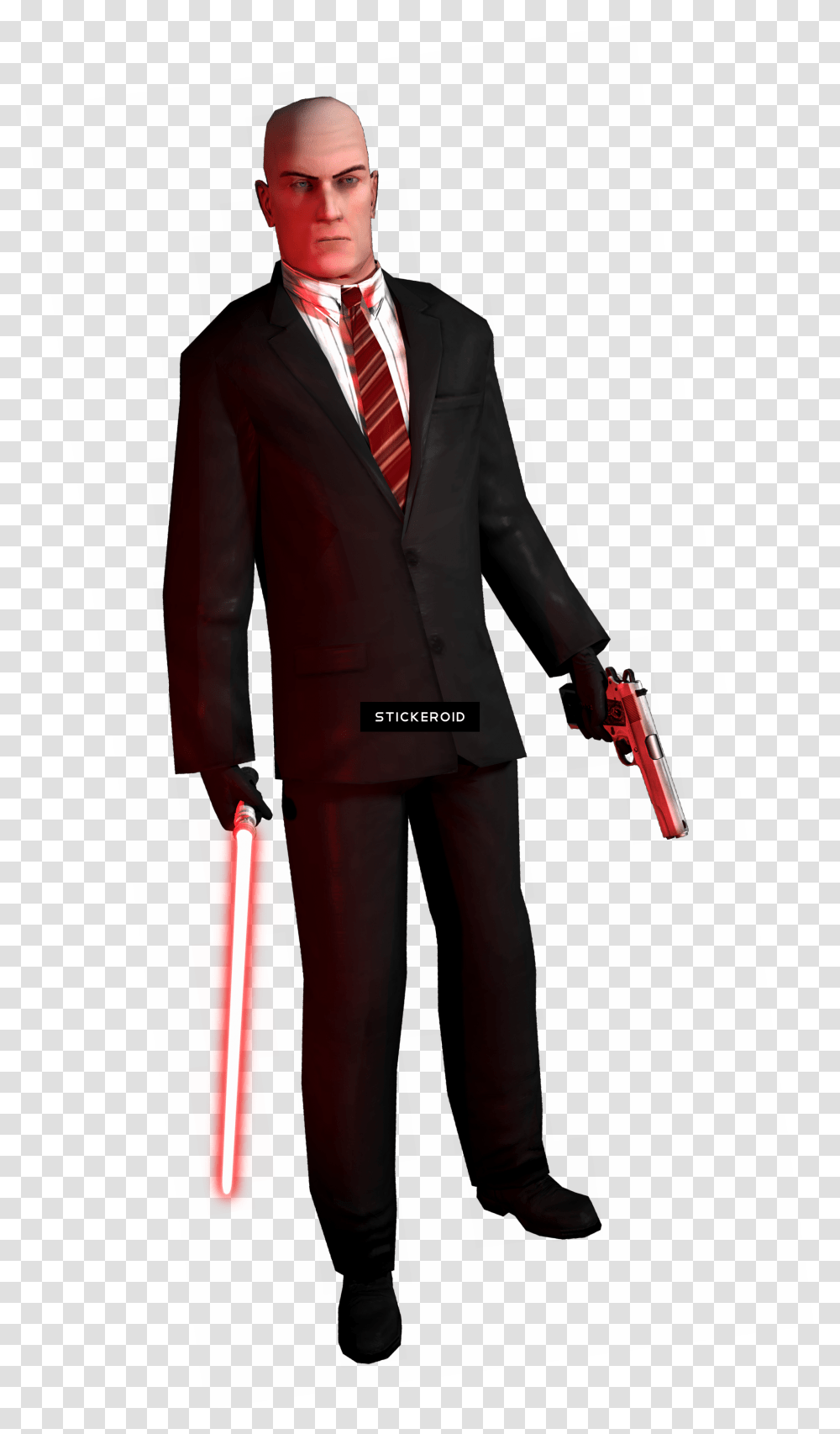 Hitman, Suit, Overcoat, Tie Transparent Png