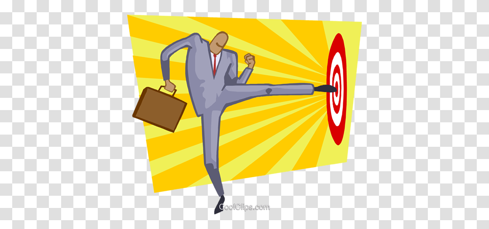 Hitting The Target Royalty Free Vector Clip Art Illustration, Game, Darts, Bag Transparent Png