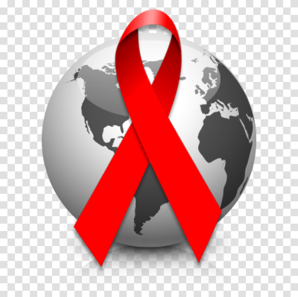 Hiv Red Ribbon Aids Awareness, Outer Space, Astronomy, Universe, Planet Transparent Png