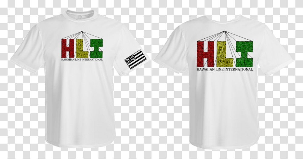 Hli Vision Blurr Tee - Hawaiian Line International Active Shirt, Clothing, Apparel, T-Shirt, Sleeve Transparent Png