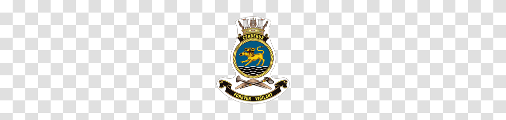 Hmas Cerberus, Logo, Trademark, Emblem Transparent Png