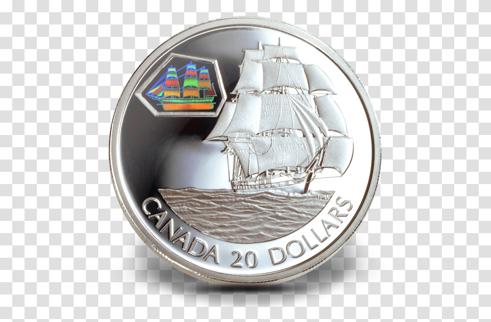 Hmcs Bras D, Coin, Money, Ring, Jewelry Transparent Png