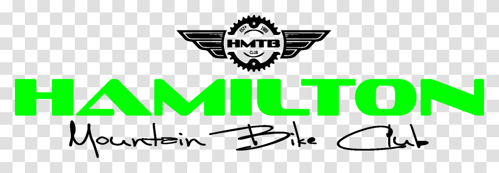 Hmtb Club Logo Black Lettering Hamilton Mountain Bike Club, Clock Transparent Png