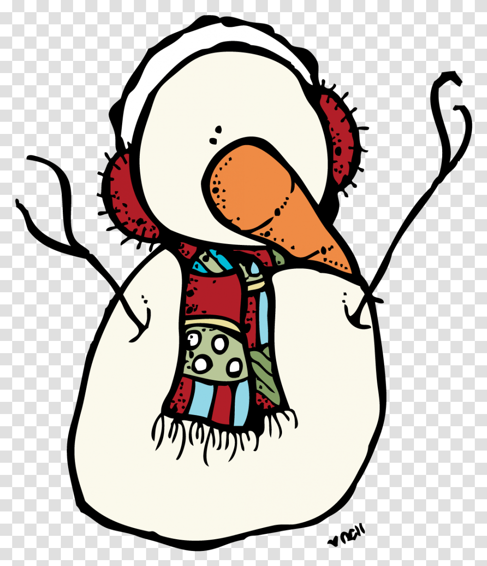 Ho Ho Ho And Some Snow Vector Freeuse Christmas Melonheadz Black And White, Apparel, Bonnet, Hat Transparent Png