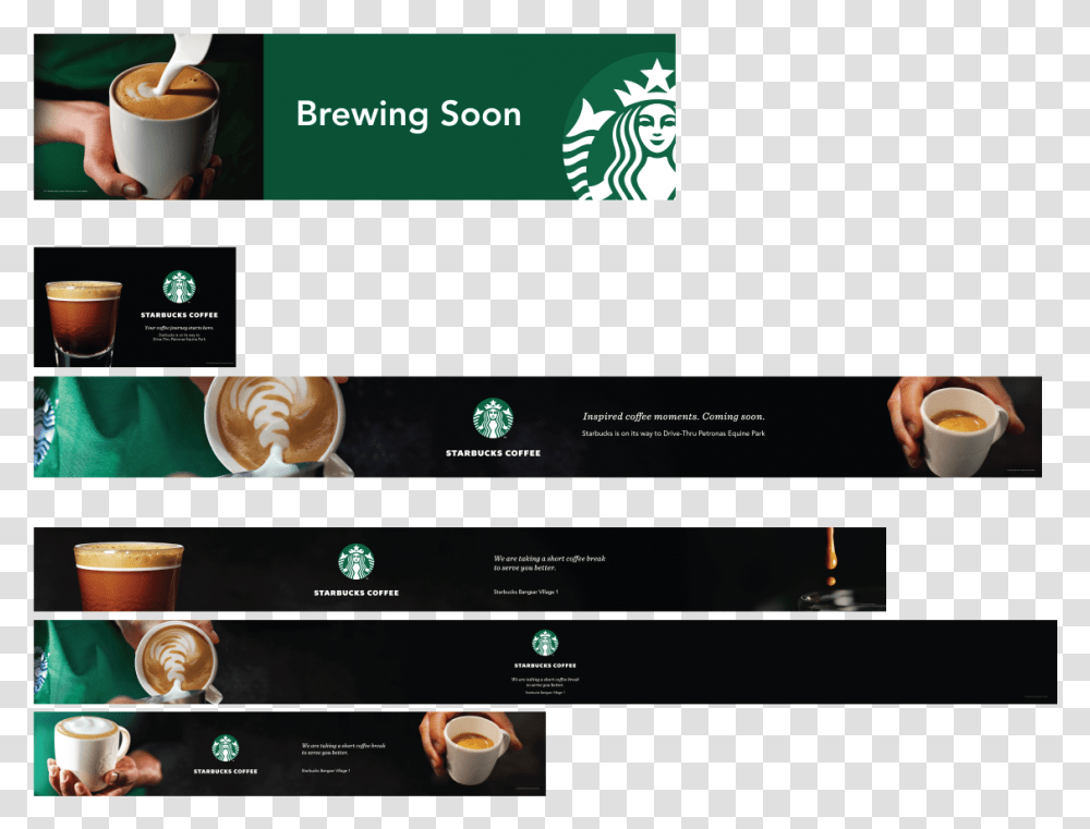 Hoarding Board Starbucks New Logo 2011, Person, Candle, Monitor Transparent Png