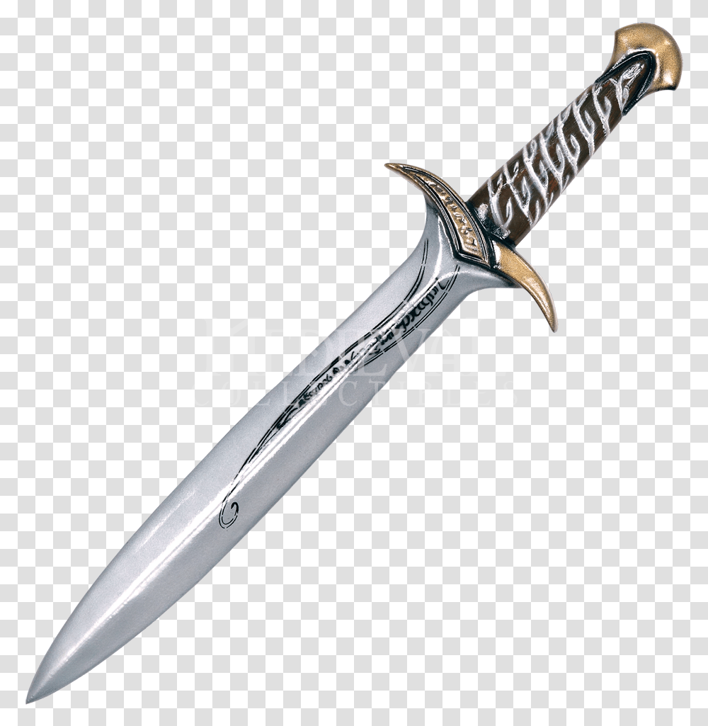 Hobbit And Zelda Sword Amp Others Sting Sword Clip Art, Blade, Weapon, Weaponry, Knife Transparent Png