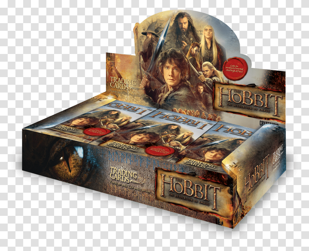 Hobbit Desolation Of Smaug Cards, Person, Human, Box, Arcade Game Machine Transparent Png