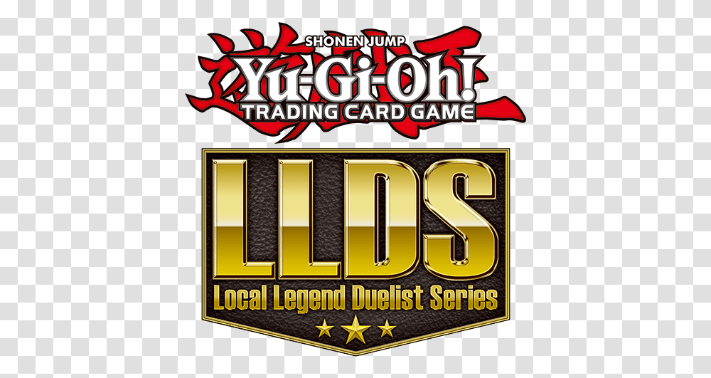 Hobby Games Yugioh Llds Logo, Scoreboard, Text, Slot, Gambling Transparent Png