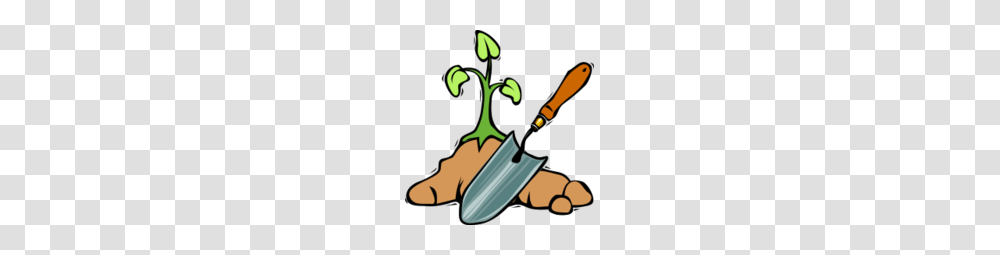 Hobby Garden Clipart, Tool, Plant, Trowel Transparent Png