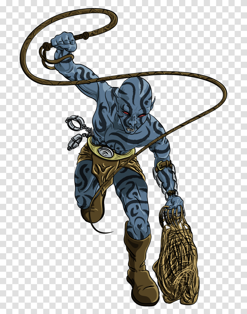Hobgoblin Slaver Completed News - Dragonwing Graphics Hogoblin 5e Character Art, Person, Human, Whip, Mammal Transparent Png