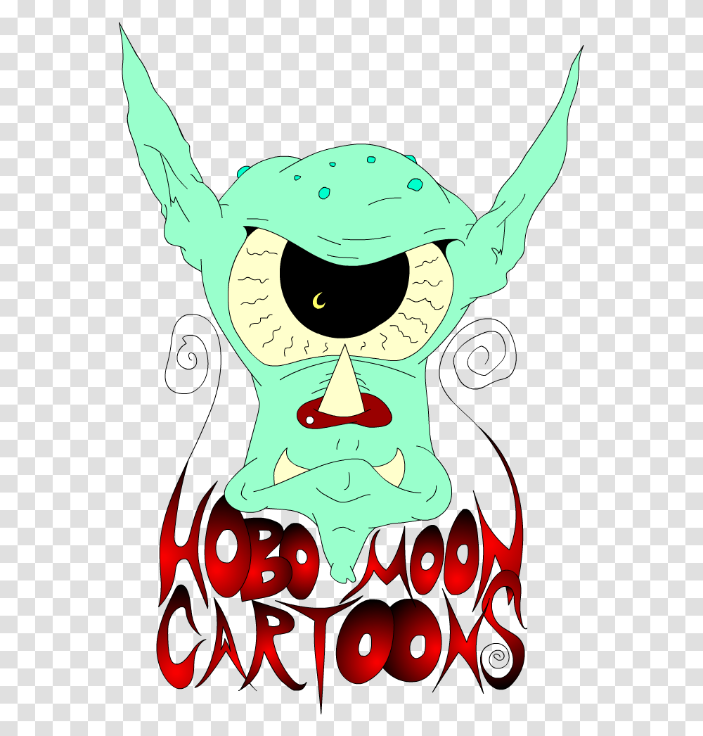 Hobo Moon Cartoons - An Animated Adventure Fictional Character, Symbol, Text, Poster, Advertisement Transparent Png