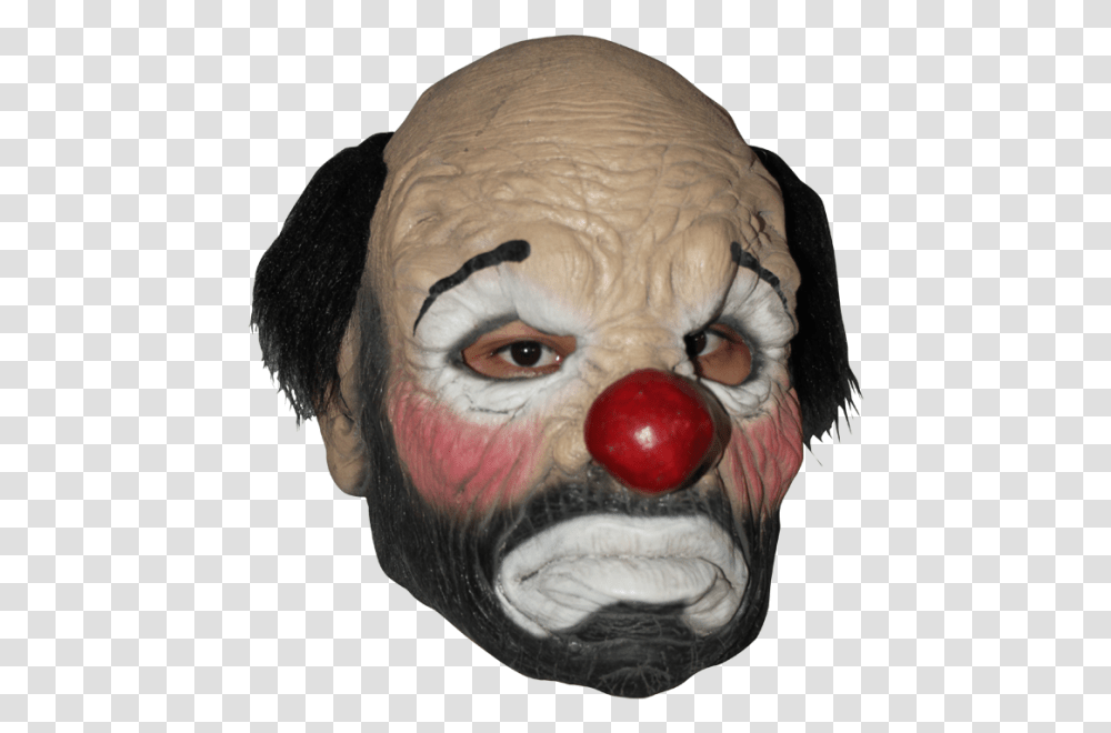 Hobo The Clown Horror Mask Halloween Caras De Payaso Feos, Performer, Person, Human Transparent Png