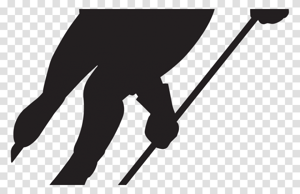 Hockey Clip Art Hot Trending Now, Silhouette, Person, Human, Duel Transparent Png