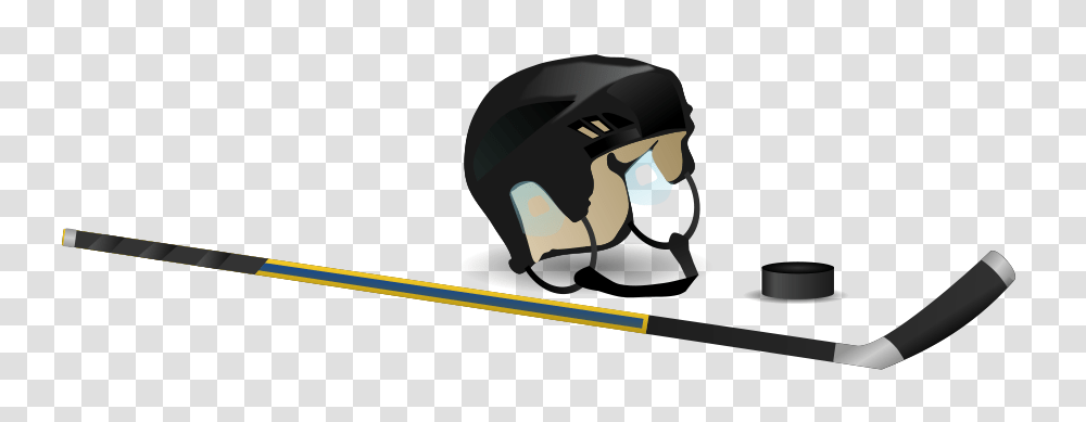 Hockey Clip Art Vector, Helmet, Apparel, Baseball Bat Transparent Png